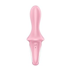  Satisfyer Air Pump Booty 5 - vibratore anale ricaricabile e gonfiabile intelligente (rosa)