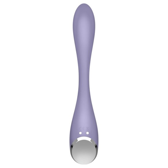 Satisfyer G-spot Flex 5 - vibratore punto G intelligente - silicone viola