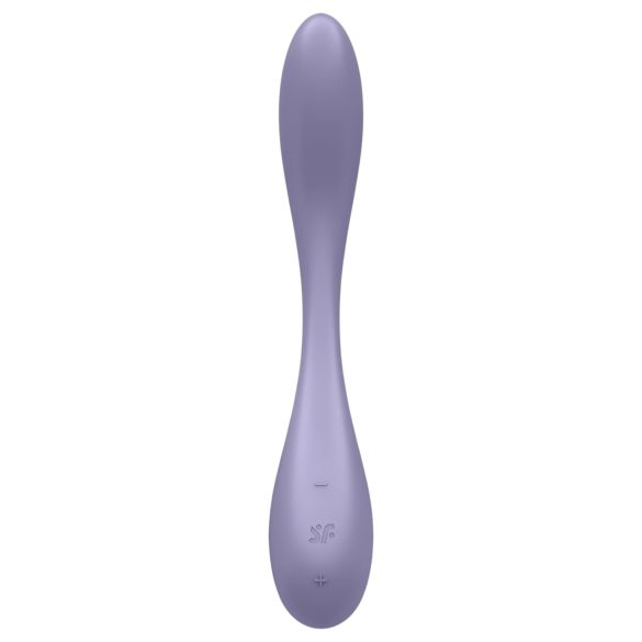 Satisfyer G-spot Flex 5 - vibratore punto G intelligente - silicone viola