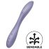Satisfyer G-spot Flex 2 - Vibratore Punto G ricaricabile e impermeabile (viola)