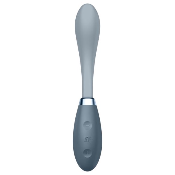 Satisfyer G-Spot Flex 3 - vibratore punto G ricaricabile - grigio