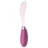 Satisfyer - vibratore punto G ricaricabile - flessibile - silicone rosa/rosso