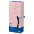 Satisfyer Rrrolling - vibratore punto G con sfere rotanti - silicone nero