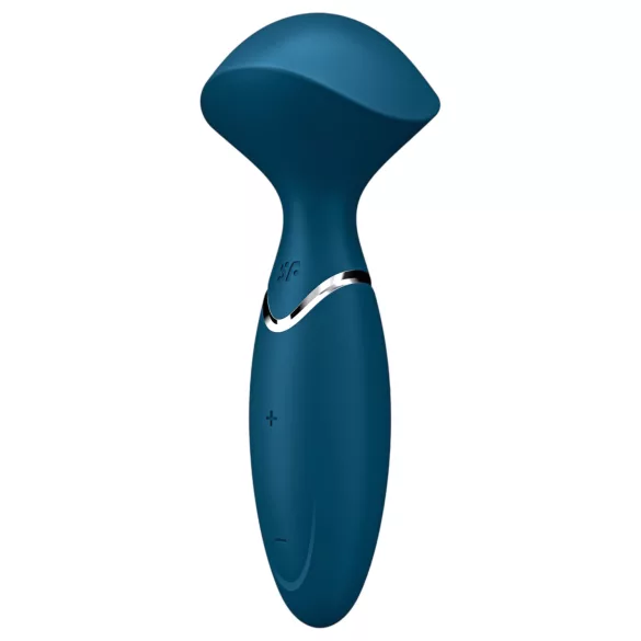 Satisfyer Mini Wand-er - massaggiatore vibrante impermeabile (blu)