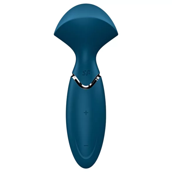 Satisfyer Mini Wand-er - massaggiatore vibrante impermeabile (blu)
