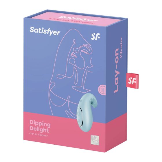 Vibratore per Clitoride Satisfyer Dipping Delight Ricaricabile (Blu)