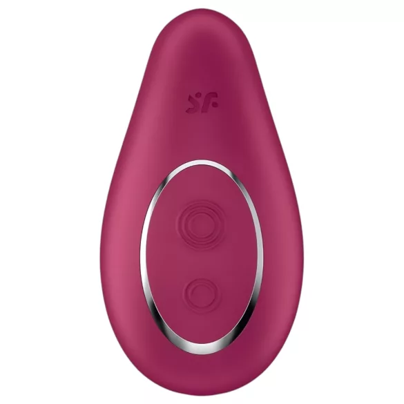 Satisfyer Dipping Delight - vibratore clitorideo ricaricabile - rosso