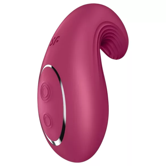 Satisfyer Dipping Delight - vibratore clitorideo ricaricabile - rosso