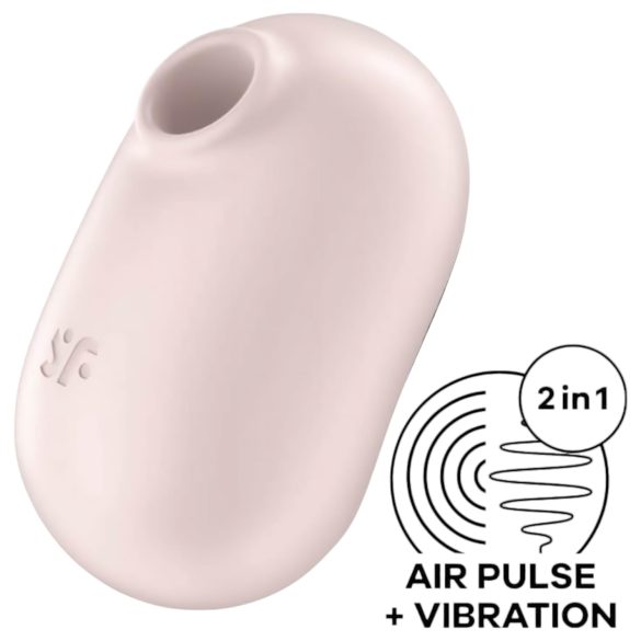 Satisfyer Pro To Go 2 - Stimolatore Clitorideo ad Onde d'Aria (beige)