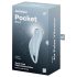 Satisfyer Pocket Pro 1 - stimolatore clitorideo a onde d'aria (blu)