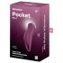 Satisfyer Pocket Pro 1 - stimolatore clitorideo a onde (viola)