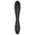 Satisfyer Dazzling Crystal 1 - dildo doppia punta in vetro - nero