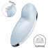 Satisfyer Tap & Climax 2 - Massaggiatore Intimo 2in1 (blu)