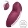 Satisfyer Tap & Climax 2 - stimolatore clitorideo e vibratore 2in1 - rosso