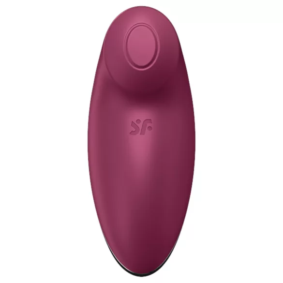 Satisfyer Tap & Climax 2 - stimolatore clitorideo e vibratore 2in1 - rosso