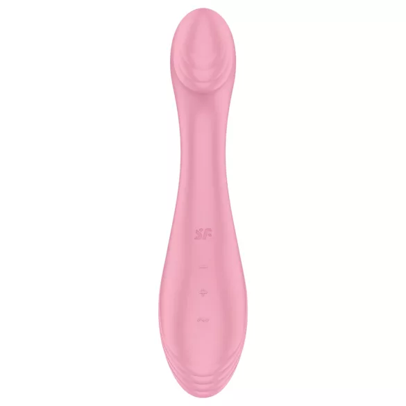 Satisfyer G-Force - vibratore punto G ricaricabile e impermeabile (rosa)