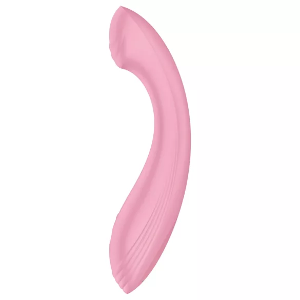 Satisfyer G-Force - vibratore punto G ricaricabile e impermeabile (rosa)