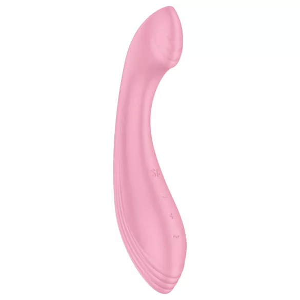 Satisfyer G-Force - vibratore punto G ricaricabile e impermeabile (rosa)