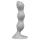 Satisfyer Triple Ball-R - dildo anale con perle - silicone grigio