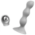 Satisfyer Triple Ball-R - dildo anale con perle - silicone grigio