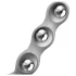 Satisfyer Triple Ball-R - dildo anale con perle - silicone grigio