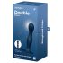 Satisfyer Double Ball-R - dildo anale weighted - silicone blu