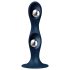 Satisfyer Double Ball-R - dildo anale weighted - silicone blu