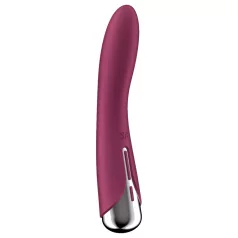   Satisfyer Spinning Vibe 1 - vibratore per punto G con testa rotante (rosso)