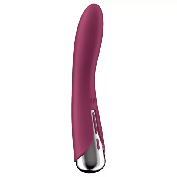 Satisfyer Spinning Vibe 1 - vibratore per punto G con testa rotante (rosso)