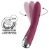 Satisfyer Spinning Vibe 1 - vibratore per punto G con testa rotante (rosso)