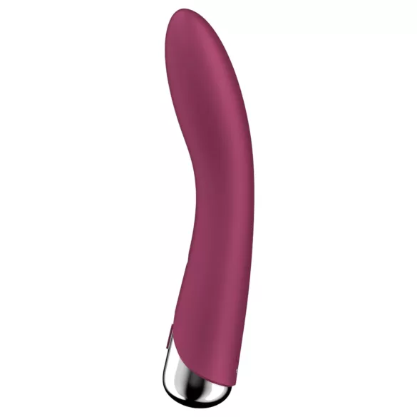 Satisfyer Spinning Vibe 1 - vibratore per punto G con testa rotante (rosso)