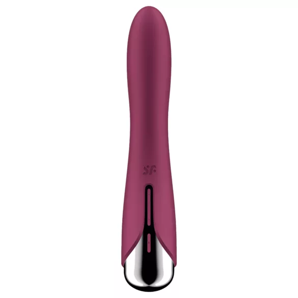 Satisfyer Spinning Vibe 1 - vibratore per punto G con testa rotante (rosso)