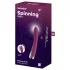 Satisfyer Spinning Vibe 1 - vibratore per punto G con testa rotante (rosso)