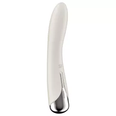   Satisfyer Spinning Vibe 1 - vibratore punto G rotante - silicone beige