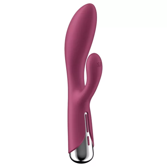 Satisfyer Spinning Rabbit 1 - vibratore rabbit rotante clitoride - rosso