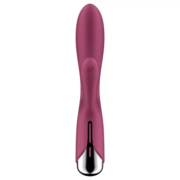 Satisfyer Spinning Rabbit 1 - vibratore rabbit rotante clitoride - rosso