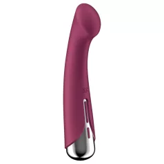   Satisfyer Spinning G-Spot 1 - vibratore punto G rotante - silicone rosso
