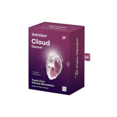   Satisfyer Cloud Dancer - Stimolatore Clitorideo Ricaricabile a Onde d'Aria (rosa-bianco)