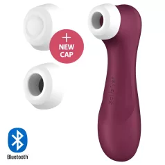   Satisfyer Pro 2 Gen3 - Stimolatore clitorideo a onde d’aria controllato tramite app (rosso)
