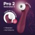 Satisfyer Pro 2 Gen3 - Stimolatore clitorideo ad aria (rosso)
