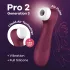 Satisfyer Pro 2 Gen3 - stimolatore clitorideo a onde d'aria ricaricabile - rosso