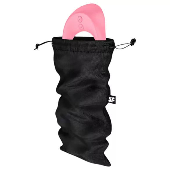Satisfyer Treasure Bag - pochette discreta media - nero