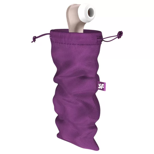 Satisfyer Treasure Bag L - borsa discreta per conservare - media (viola)
