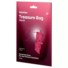   Satisfyer Treasure Bag M - sacchetto discreto portaoggetti - medio - rosa