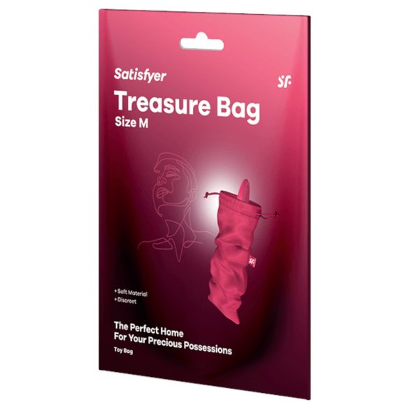 Satisfyer Treasure Bag M - borsa media - rosa