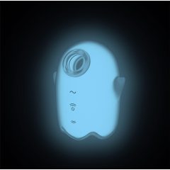   Fantasma Luminoso con Tecnologia Air Pulse - Stimolatore Clitorideo (bianco)