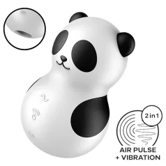   Satisfyer Pocket Panda - succhia‑clitoride ad onde d’aria (nero)
