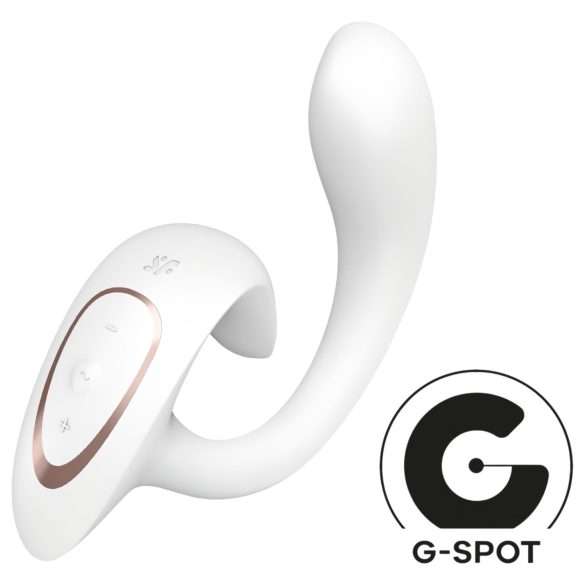 Satisfyer G per Dea 1 - Vibratore Clitoride e Punto G (bianco)