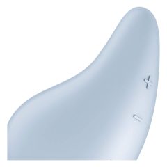   Satisfyer Dew Drop - Vibratore clitorideo ricaricabile e impermeabile (blu)