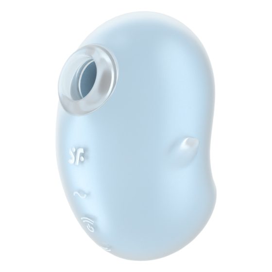 Satisfyer Cutie Ghost - Stimolatore Clitorideo Ricaricabile a Onde d'Aria (Blu)